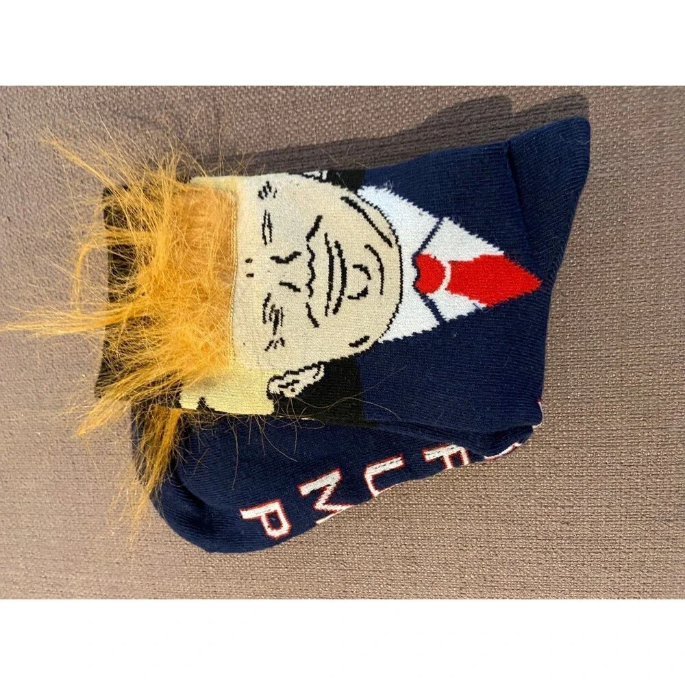 Trump socks president trump socks white elephant gift! Mens socks womens socks